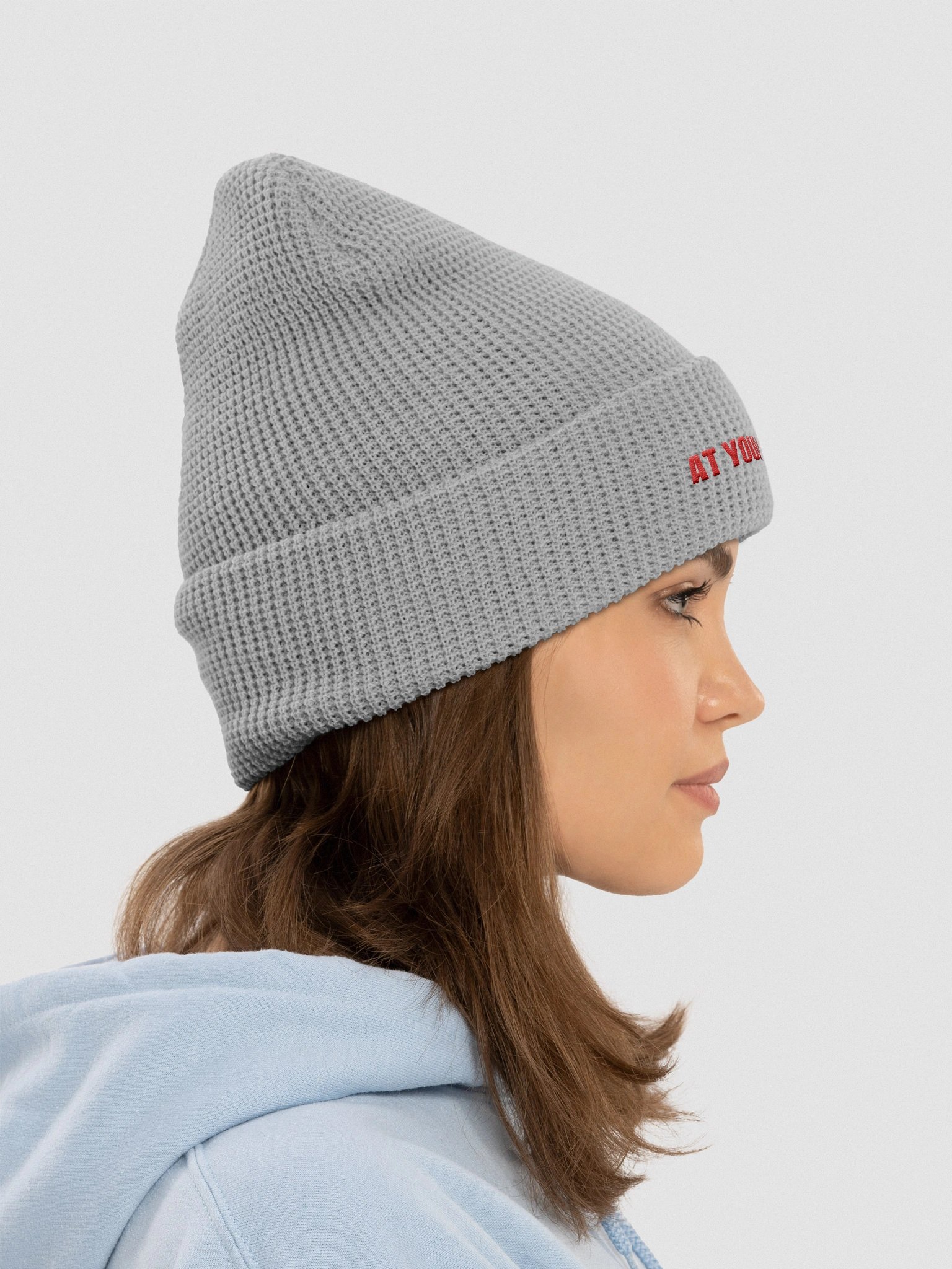 At Your Word Waffle Knit Beanie product image (32)