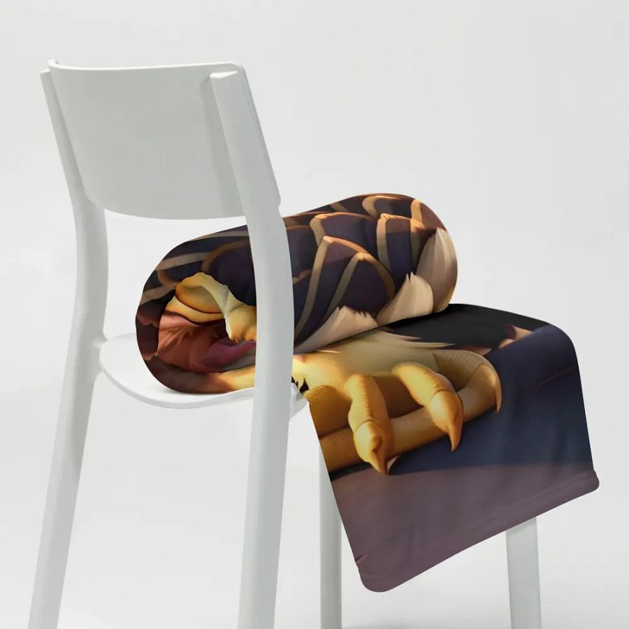 Endangered Species - Mexico - Golden Eagle Throw Blanket product image (9)