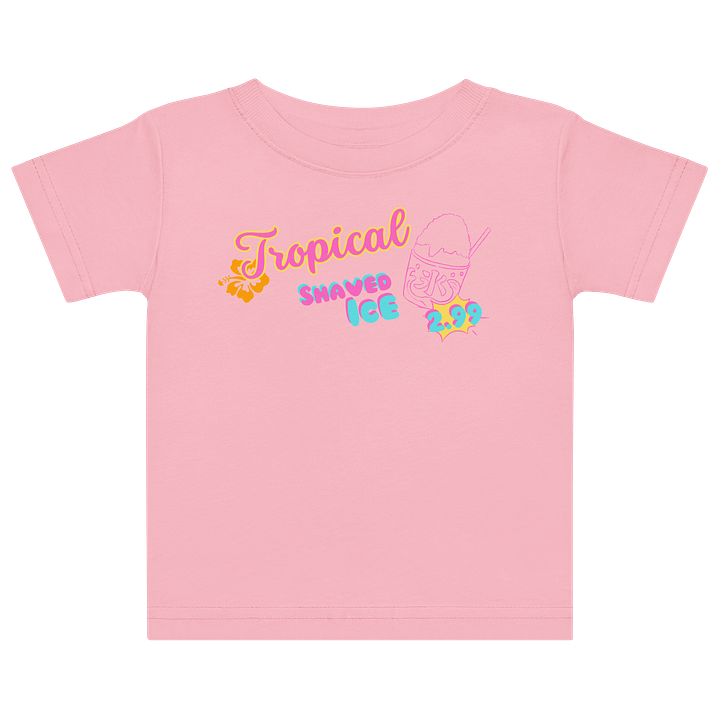 Shaved Ice Baby Tee in Pink product image (1)