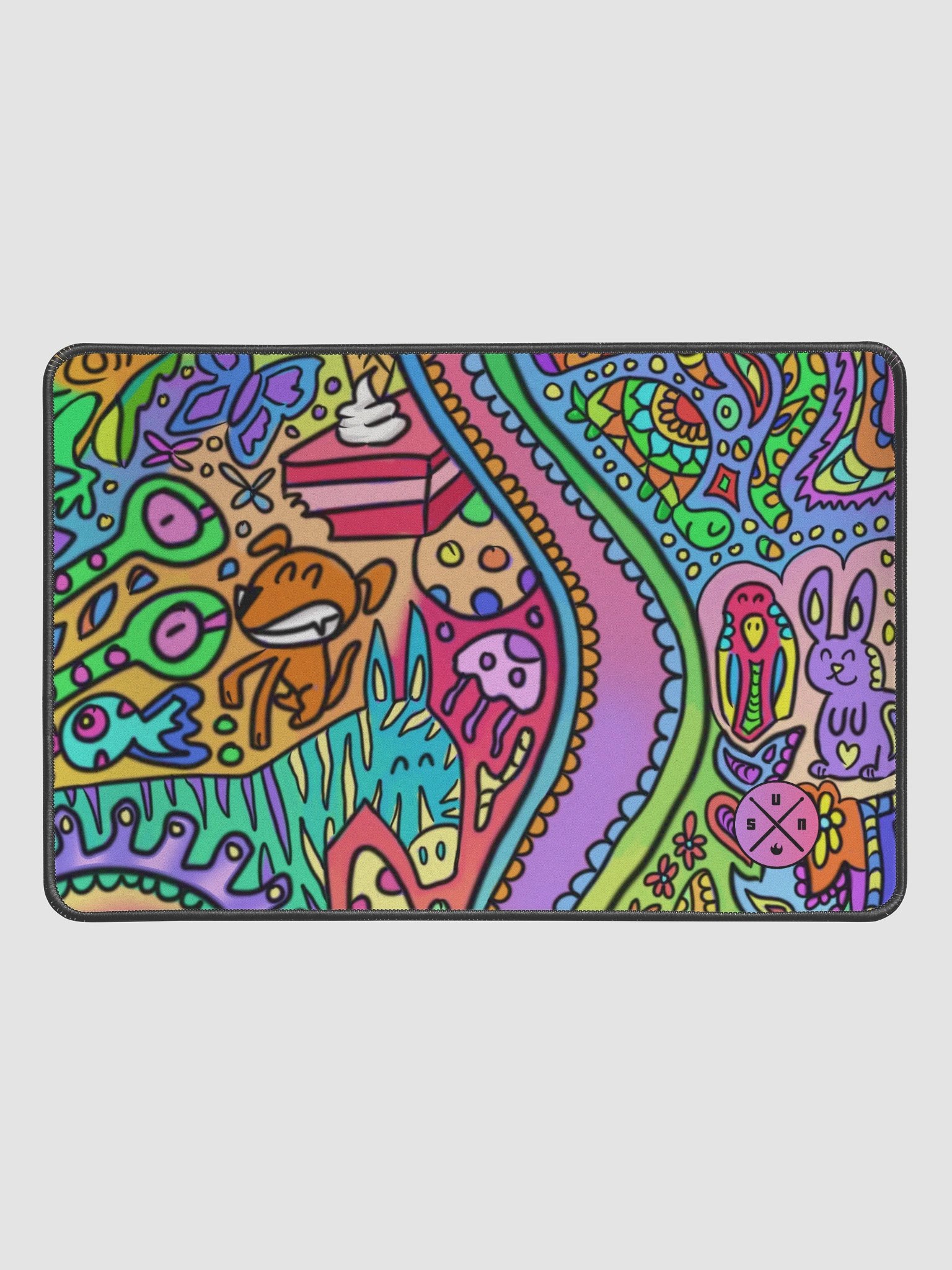 Trippy Desk Mat product image (1)