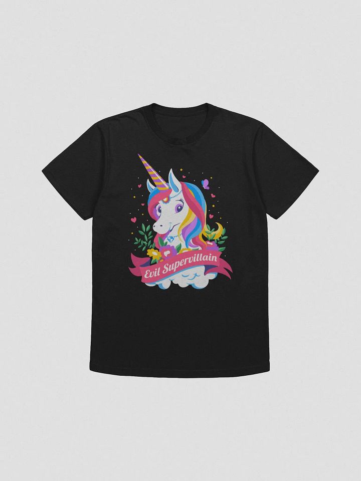 Evil Supervillain Black T-Shirt product image (1)