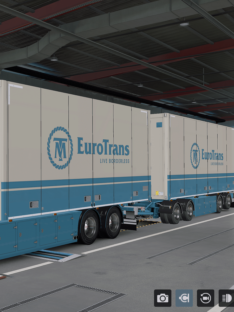 ETS2 TM Multicolor Skin Pack for Scania PGR with Rigid & Trailer Schmitz product image (6)