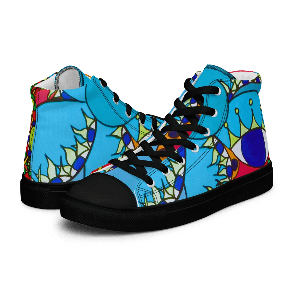 Women's Whimsical Eyes High Tops product image (10)