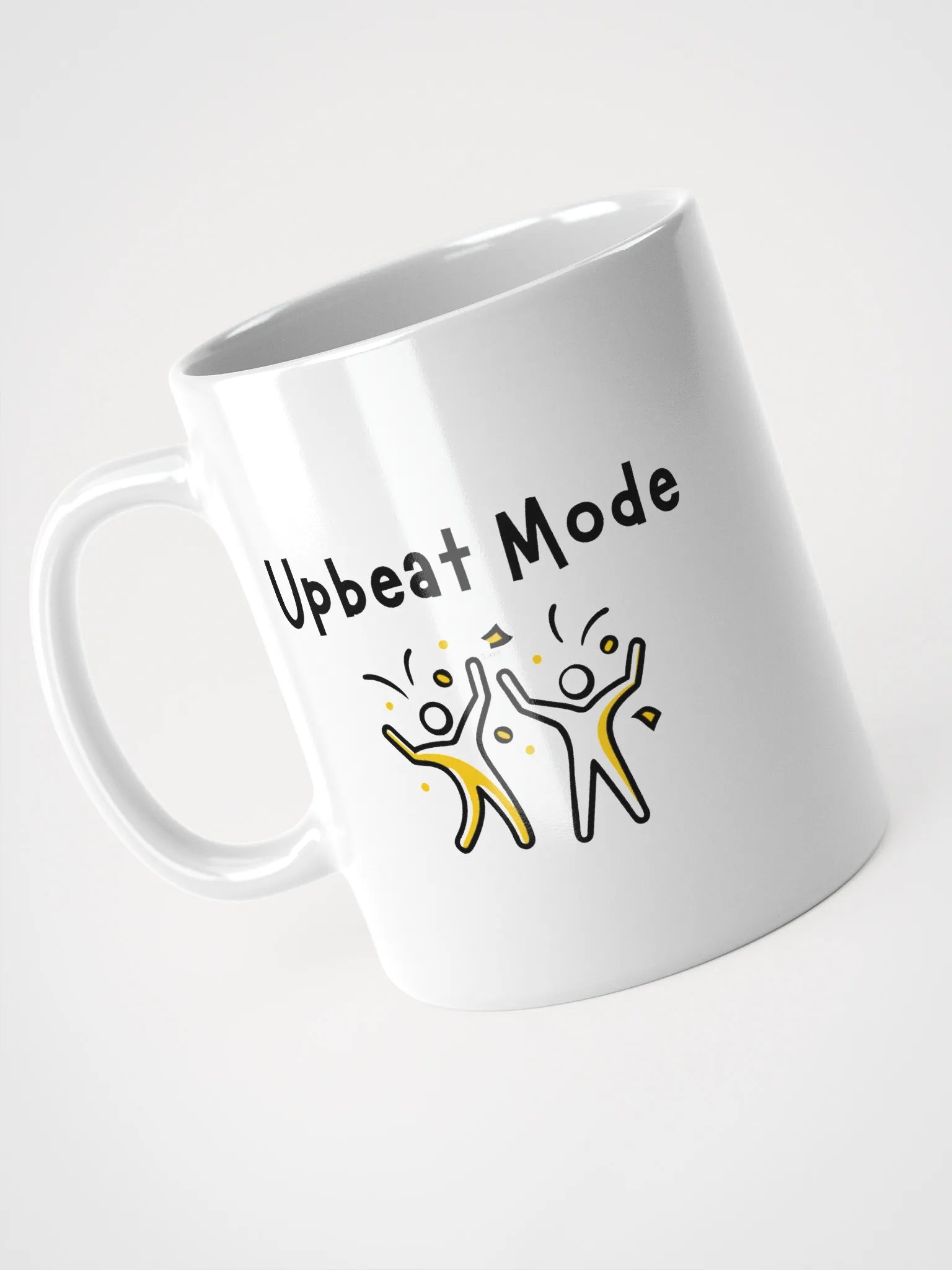 "Upbeat Mode" My Vibe Ceramic Mug product image (3)
