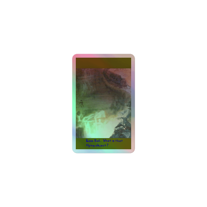 Otherworldly Encounters Holographic Sticker Sheet product image (1)