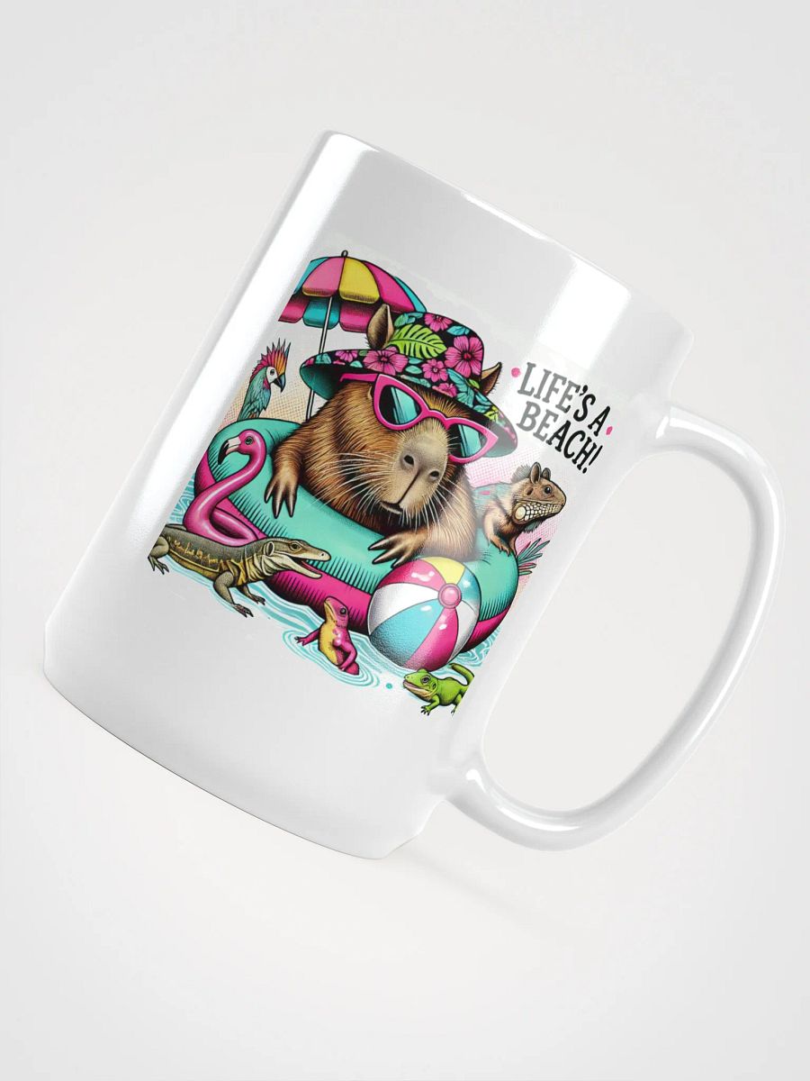 Beach Capybara Mug product image (5)