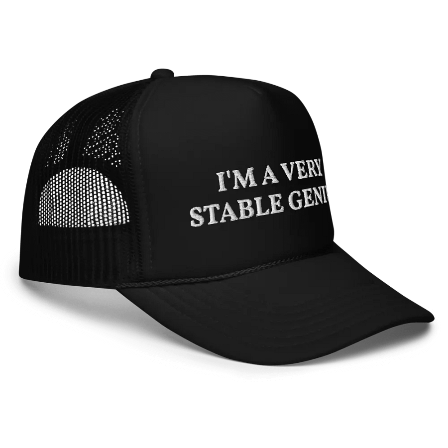 I'm a Very Stable Genius - Embroidered Trucker Hat product image (3)