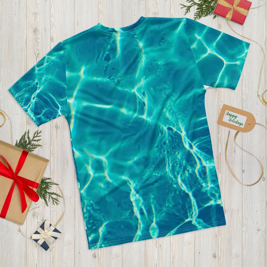 Oceanic Blue All-Over Print T-Shirt product image (1)