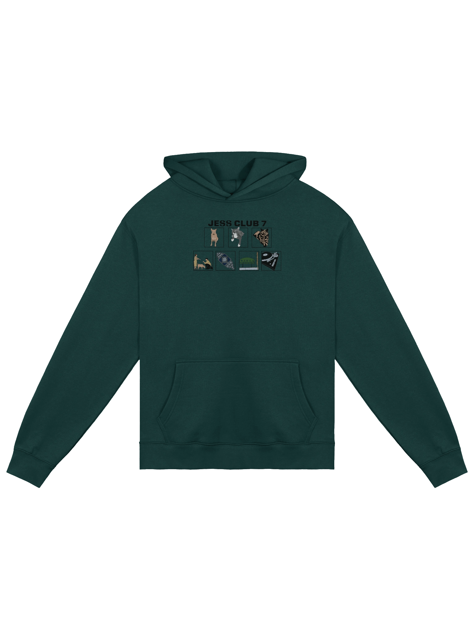 Club Jess 7 hoodie | thejesticle product image (1)
