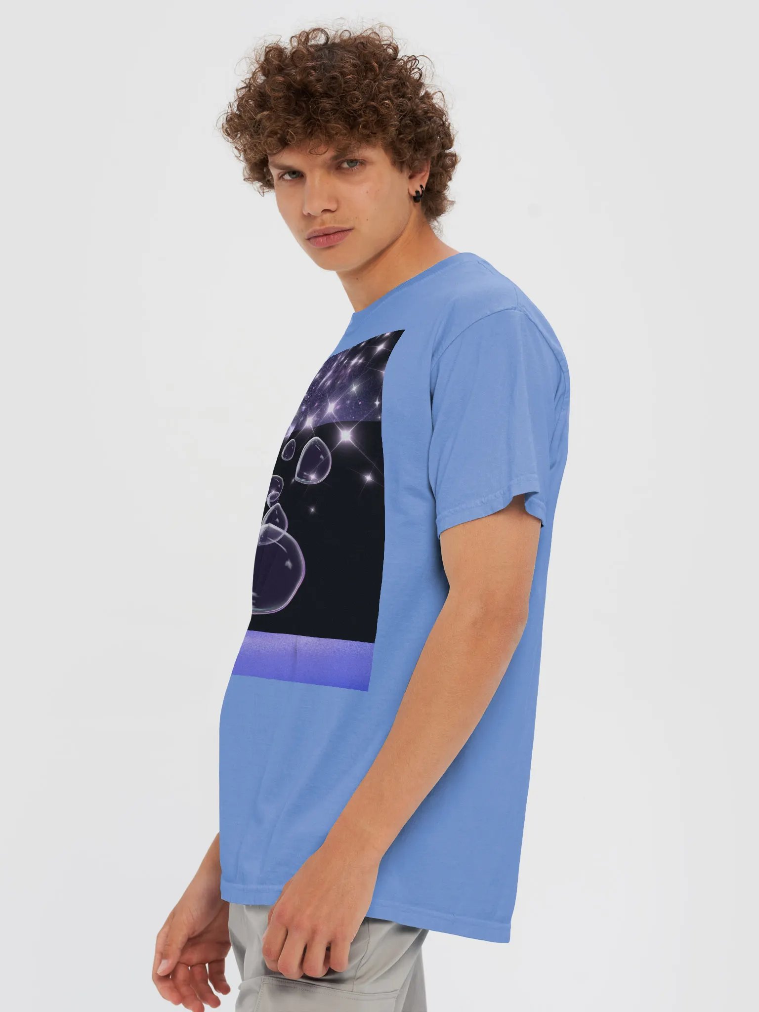 Starry Bubbles Cosmic T-Shirt product image (12)