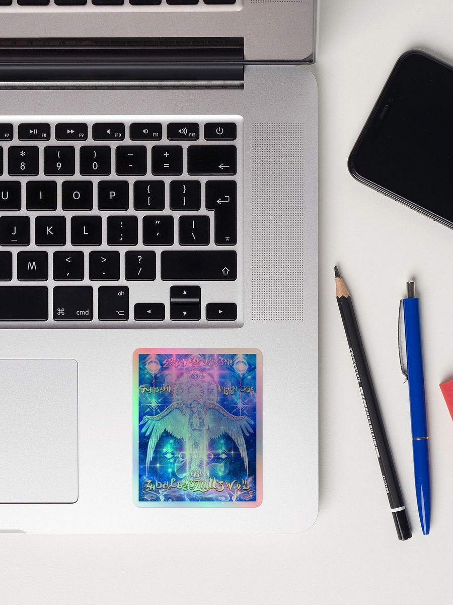 Angelic Diamond Light Holographic Kiss-Cut Sticker product image (2)