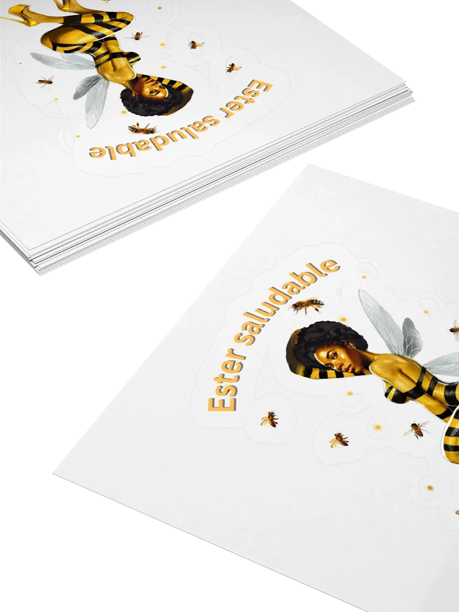 Bee-utiful Honey Kiss Cut Stickers product image (11)