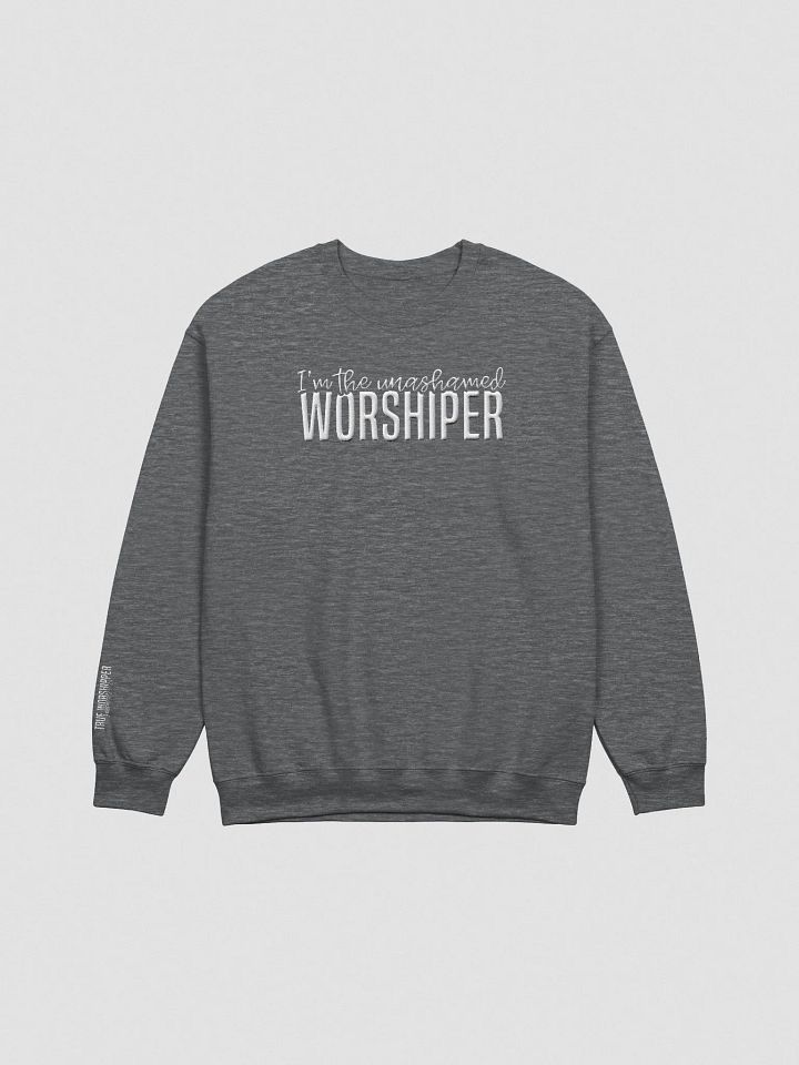 The Unashamed Worshipper Embroidered Sweatshirt – True Worshipper Collection product image (7)