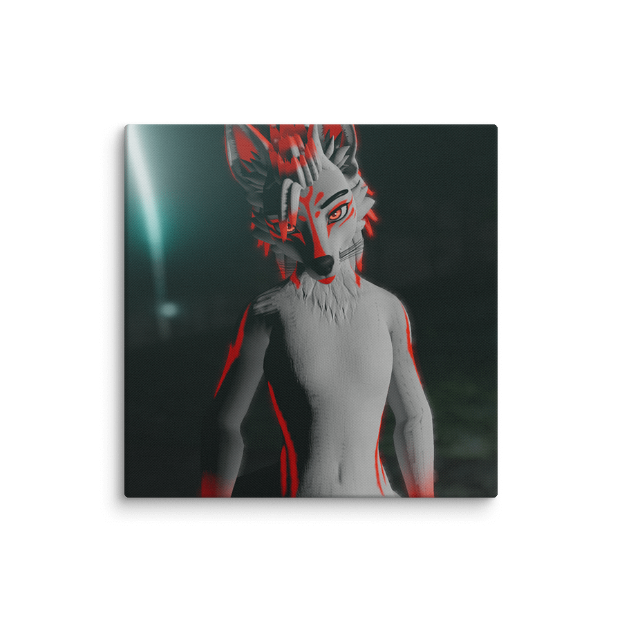 NikotaVR "kitsune stare" Canvas product image (4)