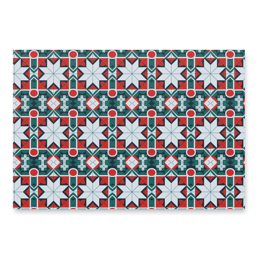 Kaleidoscope patterned Wrapping Paper Sheets (3) product image (3)