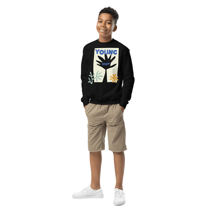 Young Spirit Crew Neck Sweatshirt product image (2)