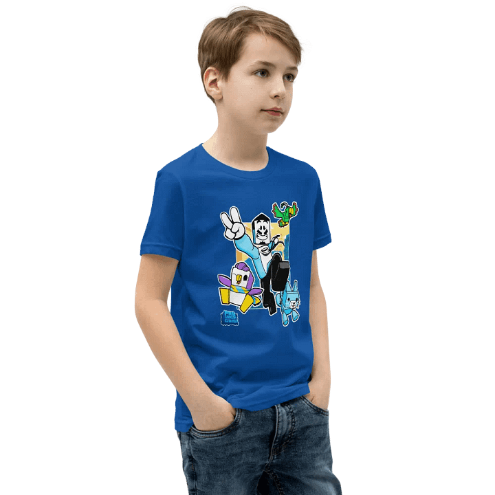 "Press Start!" Pro Gamer's Guide T-Shirt for Kids product image (2)