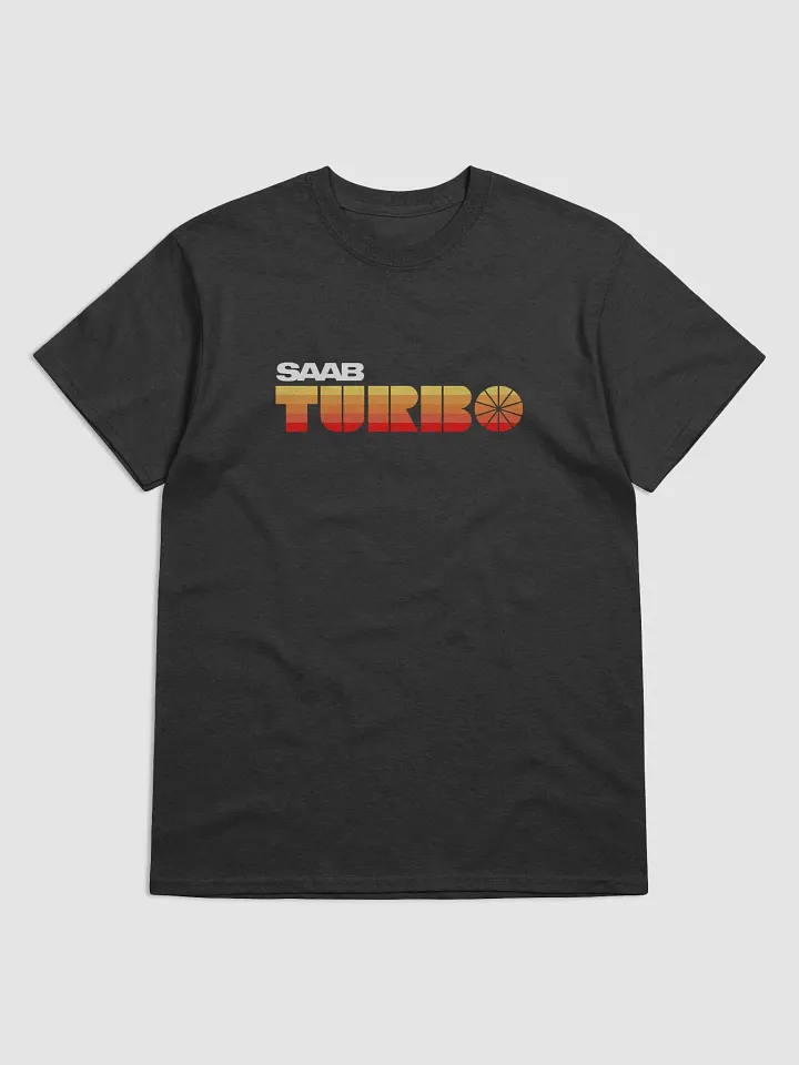 SAAB Vintage turbo rainbow Heavyweight T-Shirt product image (1)