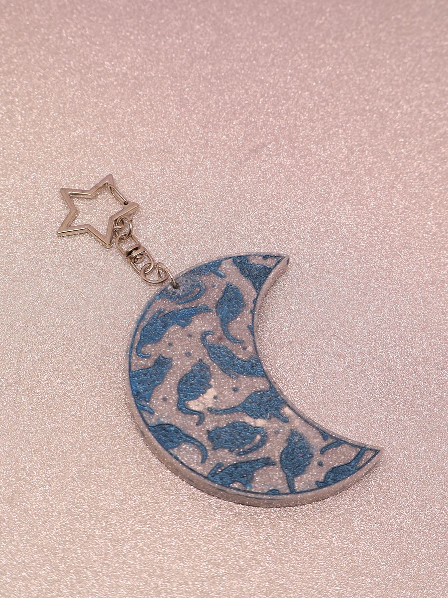 Cat Moon Keychain product image (1)