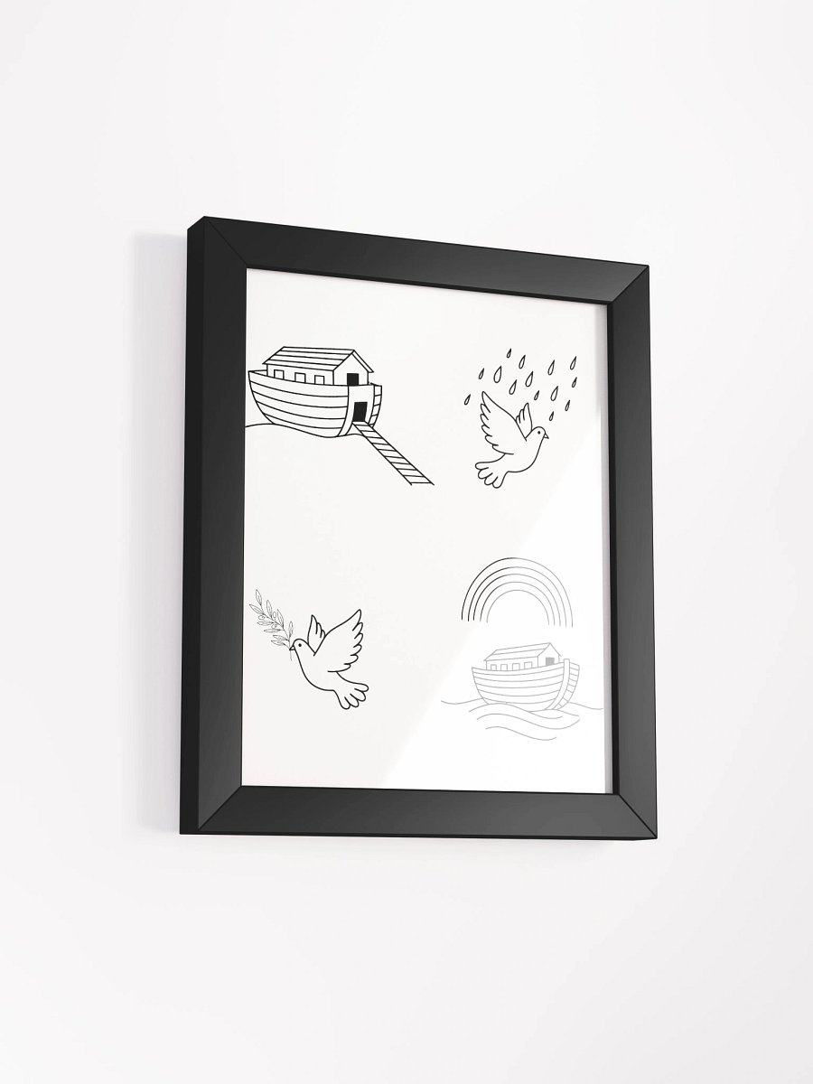 Noah's Ark Storyline Framed High-Quality Matte Poster product image (12)