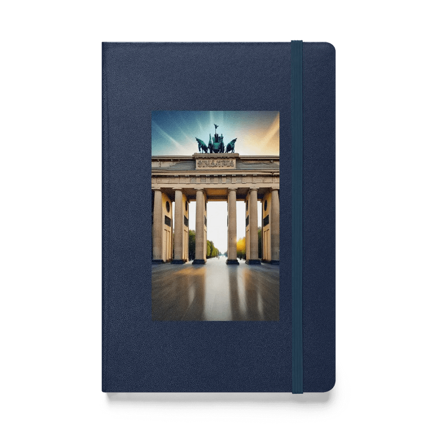 Brandenburg Gate, Berlin, Germany hardcover notebook. product image (1)