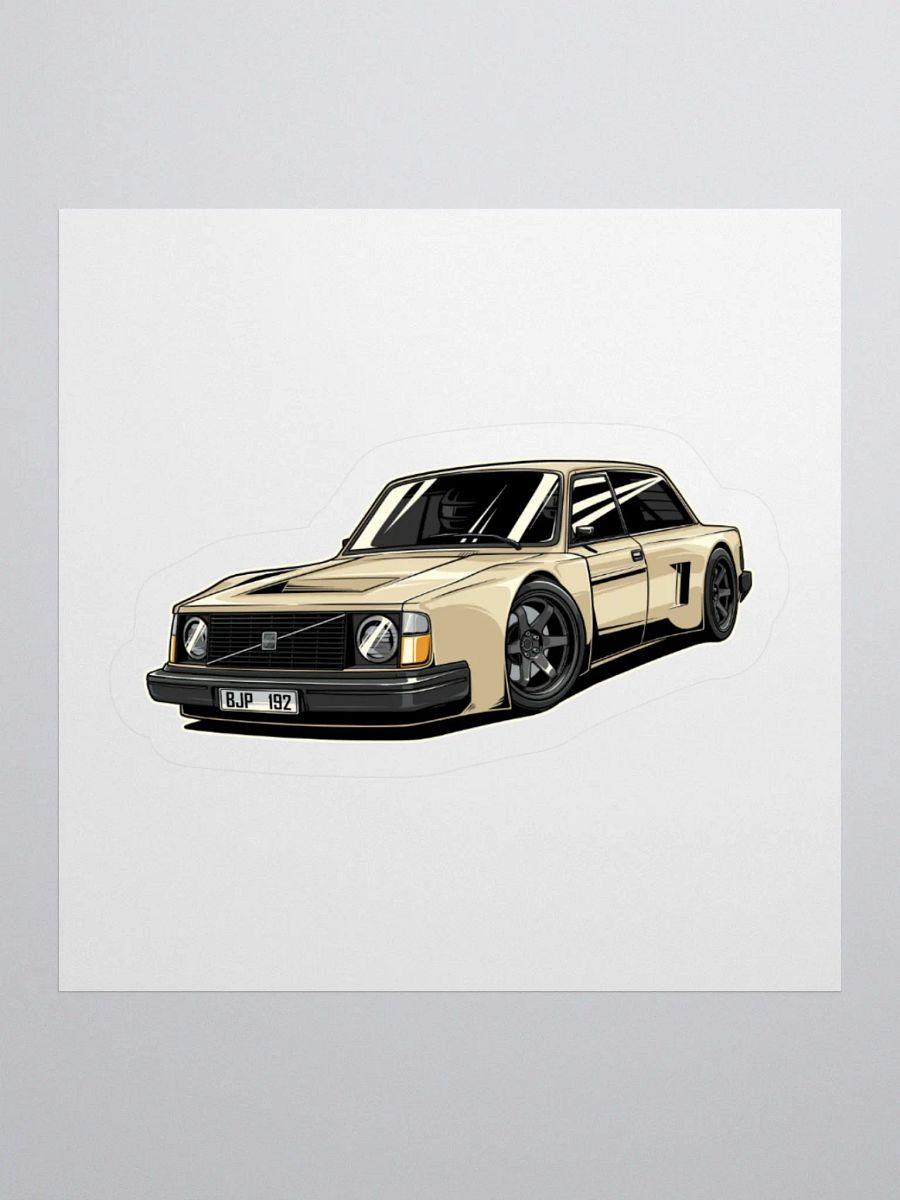 The Mid-Engine V10 Volvo Sticker product image (3)