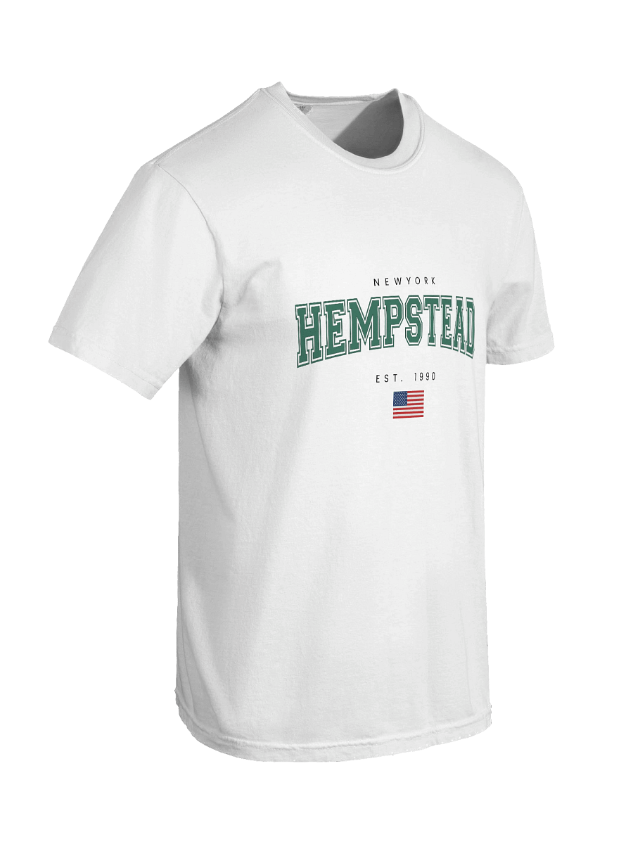 White Hempstead New York T-Shirt – Classic USA Flag Graphic Tee product image (8)