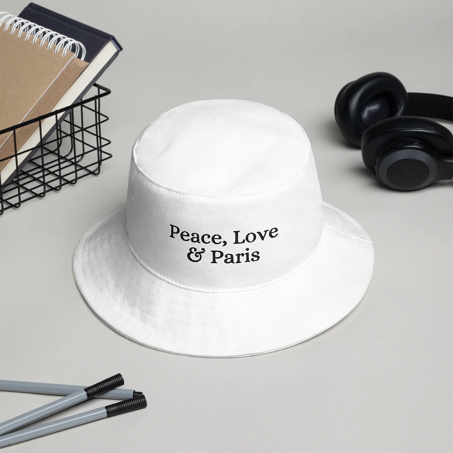 Peace, Love and Paris Bucket Hat product image (3)