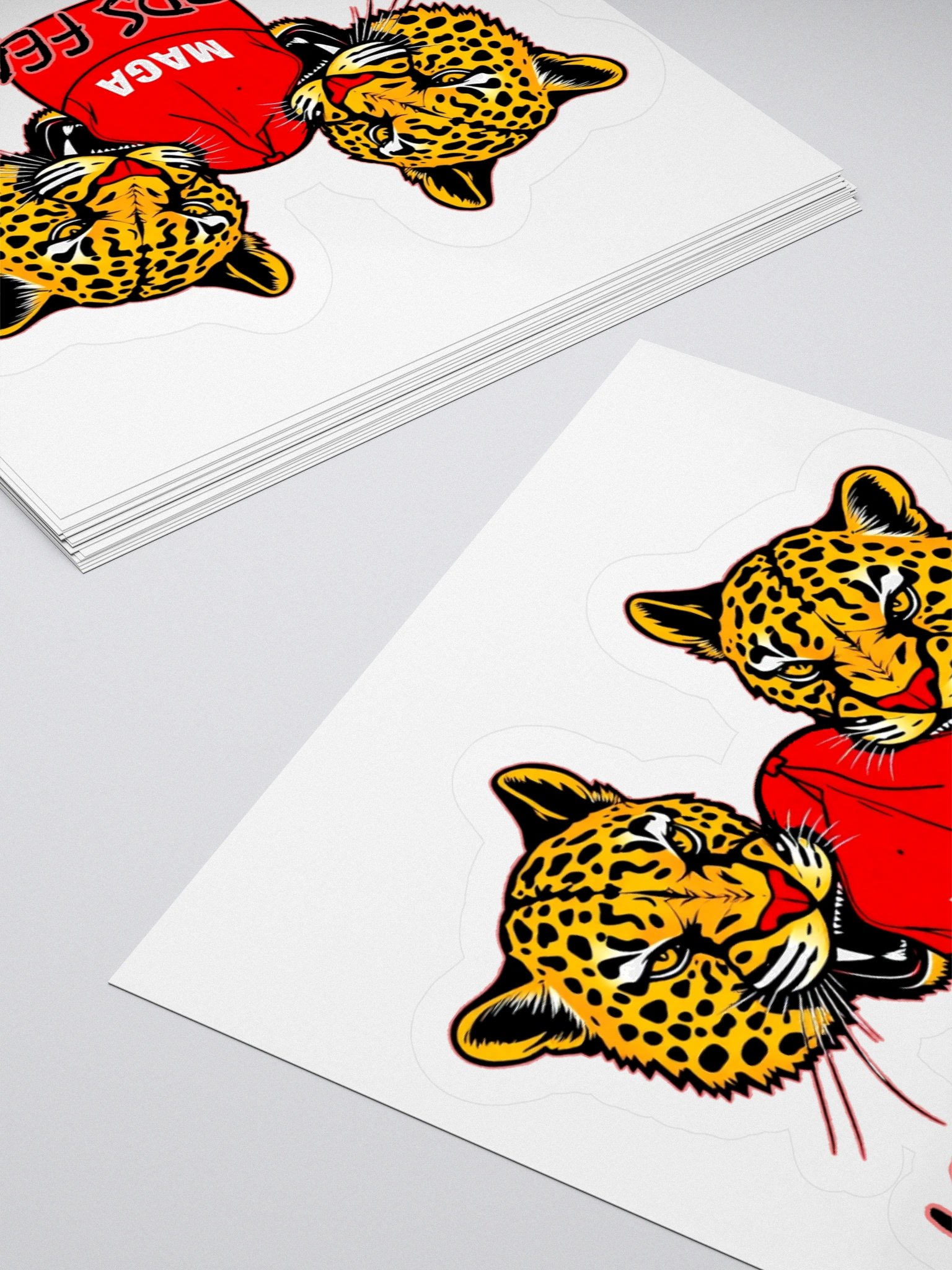 Leopards Feasting On MAGA - Sticker product image (6)