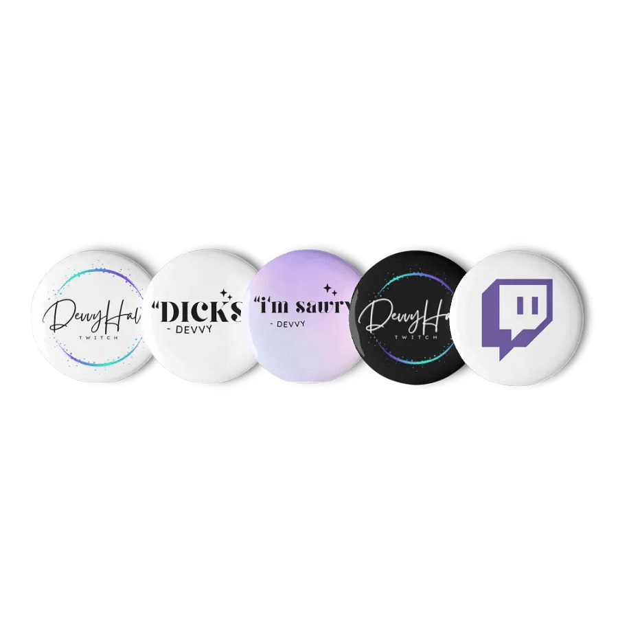 Devvy Twitch Pins product image (5)