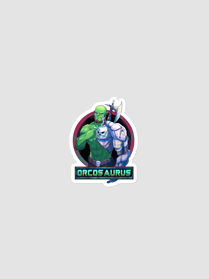 TheOrcosaurus Bubble-free stickers product image (1)