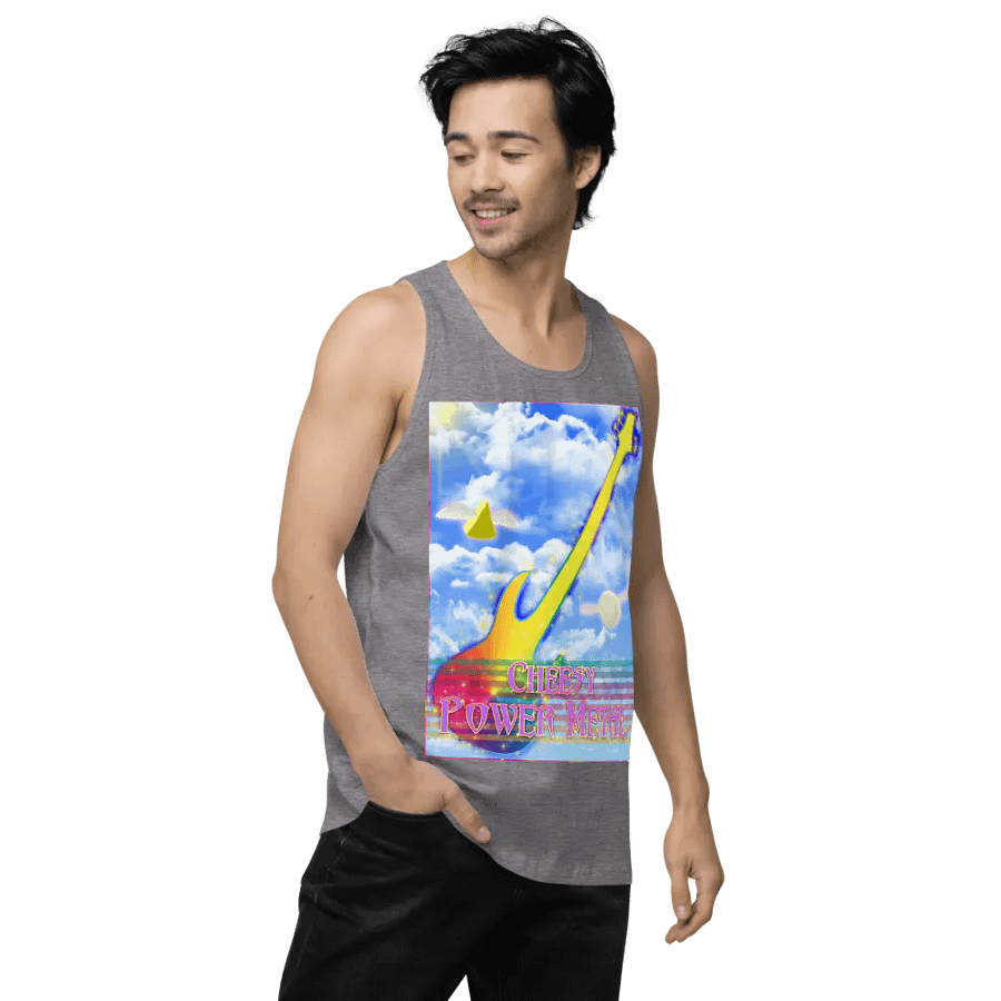 Cheesy Power Metal Tank Top product image (3)