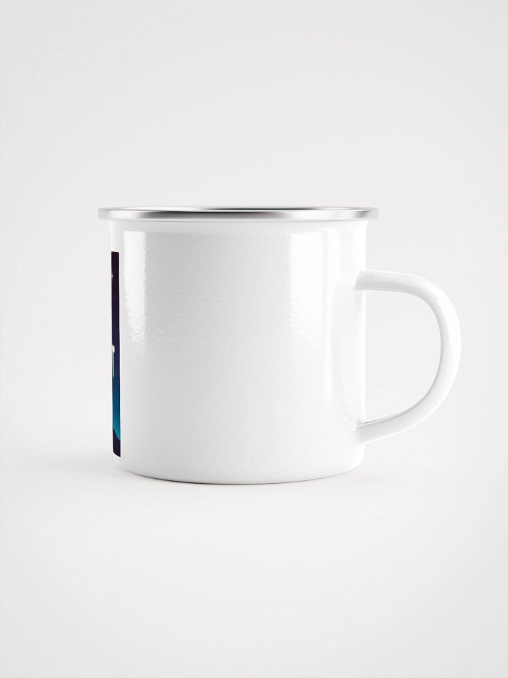 we trust BradGPT Enamel Mug product image (1)