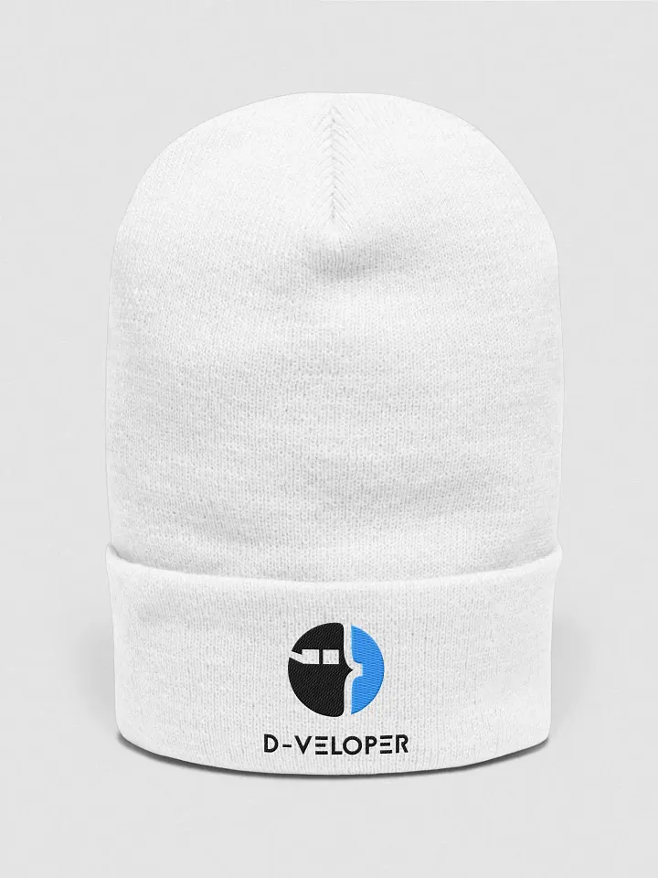 D-VELOPER Cuffed Beanie light mode product image (1)