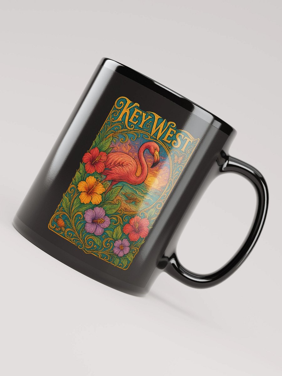Key West Tropical Mug with Flamingo and Hibiscus product image (4)