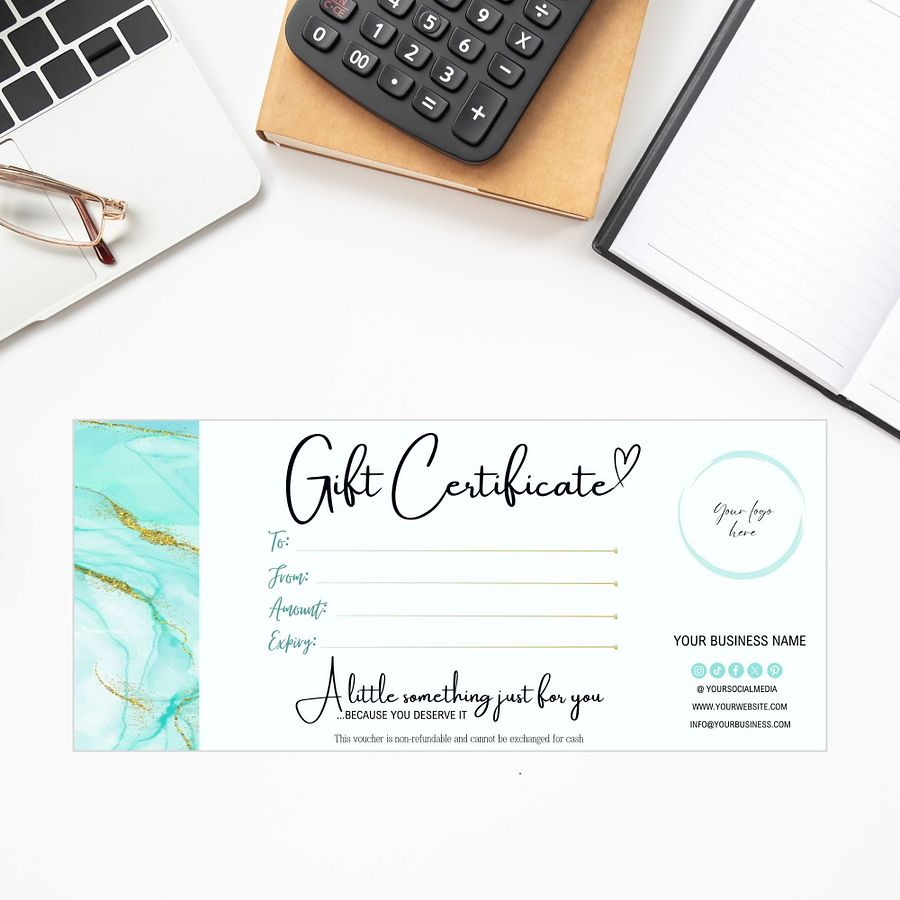 Marina - Gift Certificate Template product image (4)