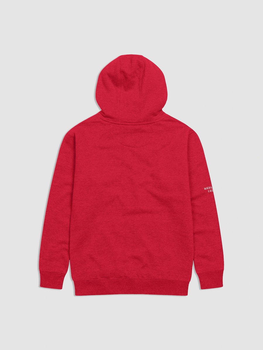 Hoodie – Red “No Rush in Your Power” Edition ❤️‍🔥 Soft in the touch. Solid in the message. product image (2)