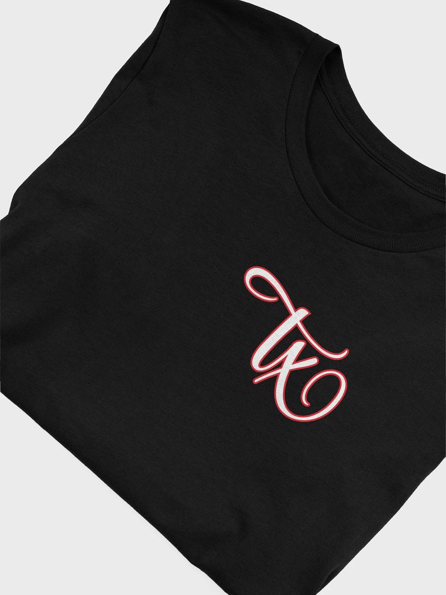 ✨ TX Swashes Script Tee | Bella+Canvas Unisex Shirt | Minimal Texas Pride product image (5)