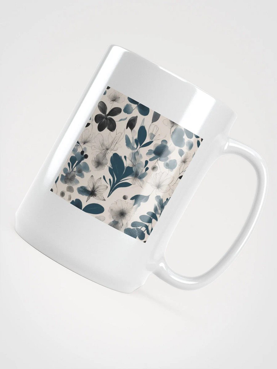 White Flower Mug product image (4)