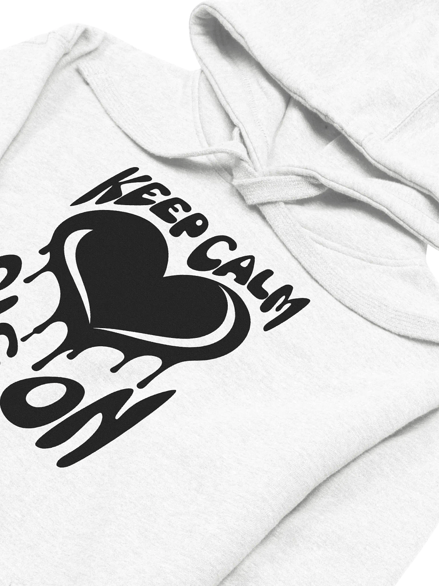 Keep Calm, Gig On Side-Gig Club Edition Unisex Premium Hoodie in Vivid Black product image (3)