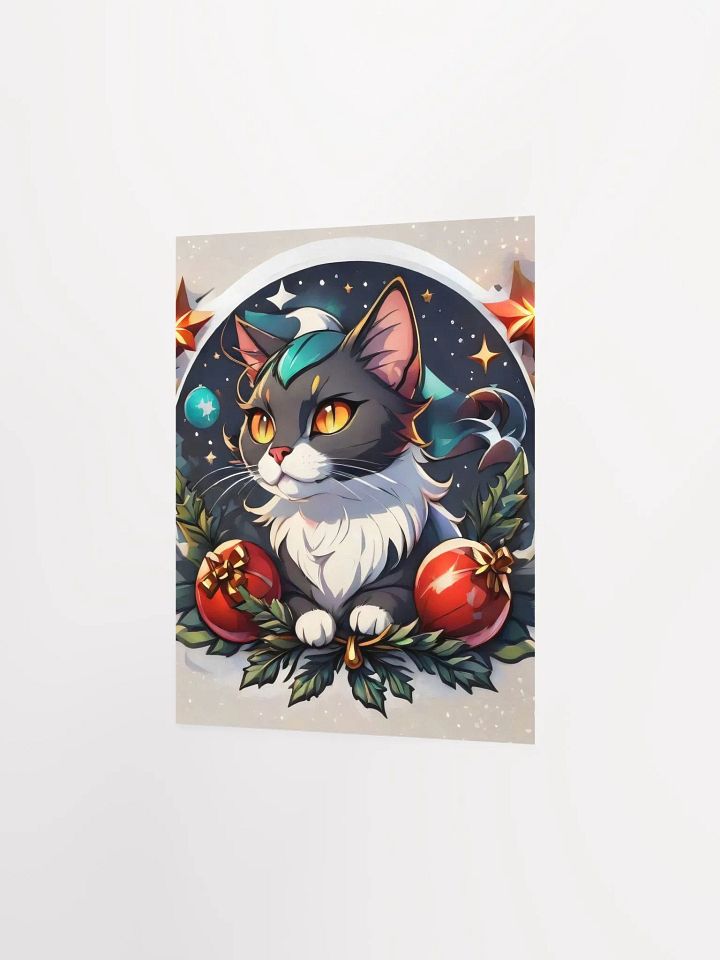 Starry Night Cat Poster product image (8)
