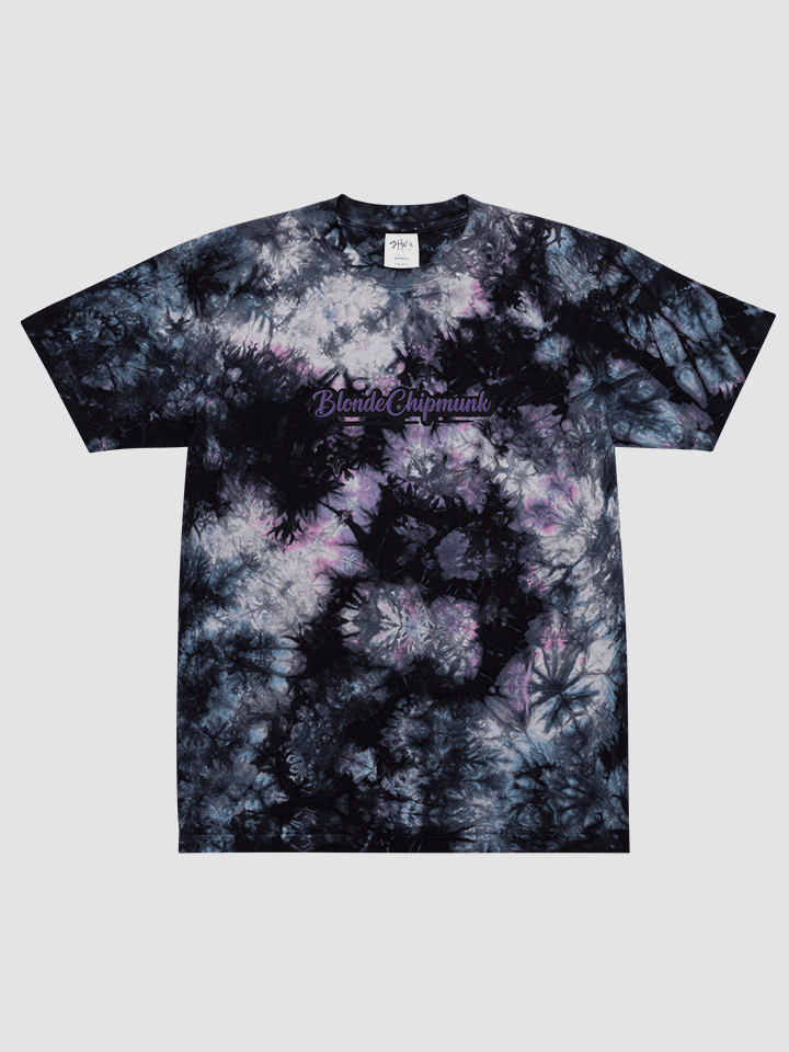 BlondeChipmunk Tie-Dye Logo T-Shirt product image (1)