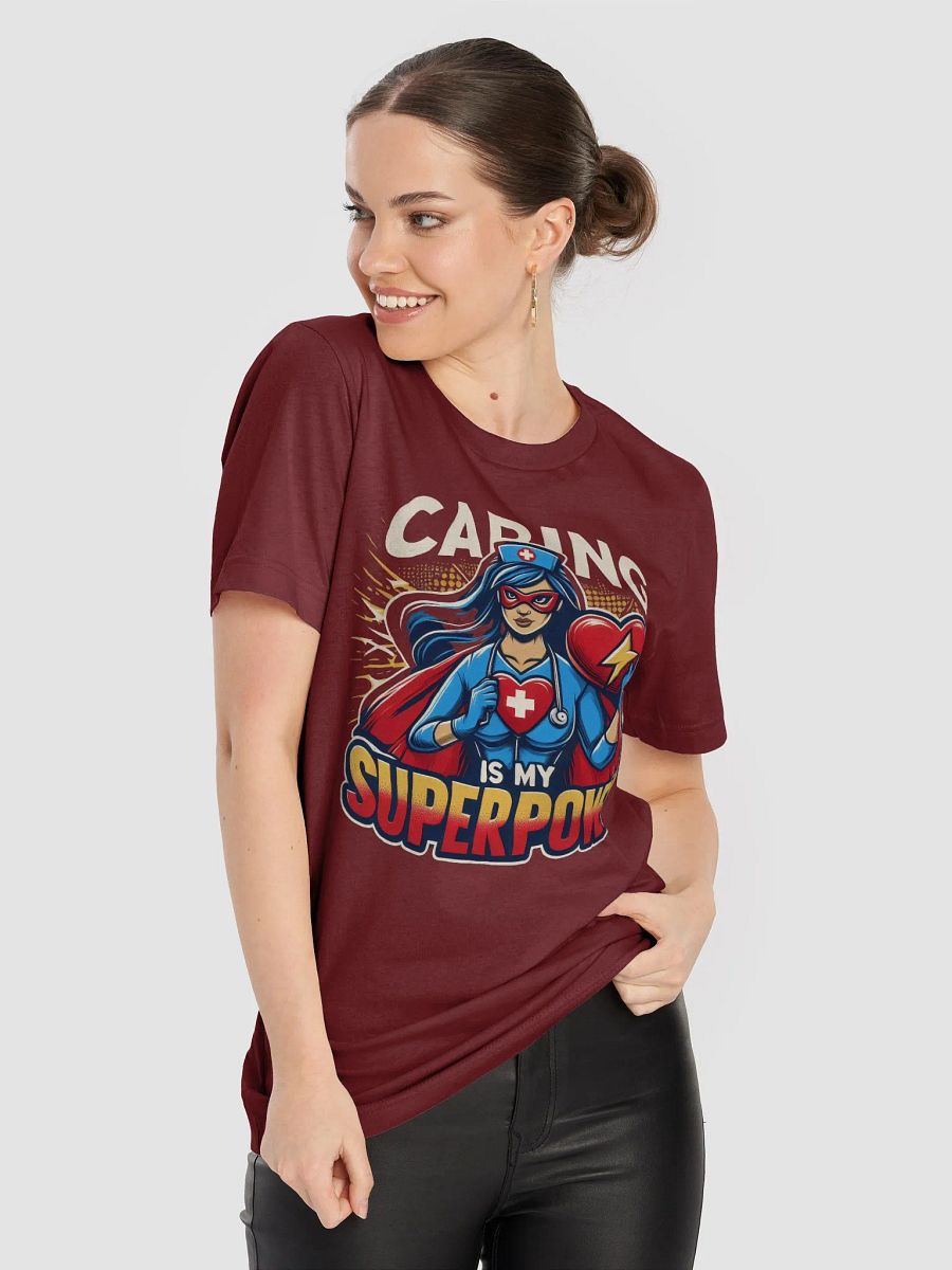 Caring Superhero Heart T-Shirt product image (81)