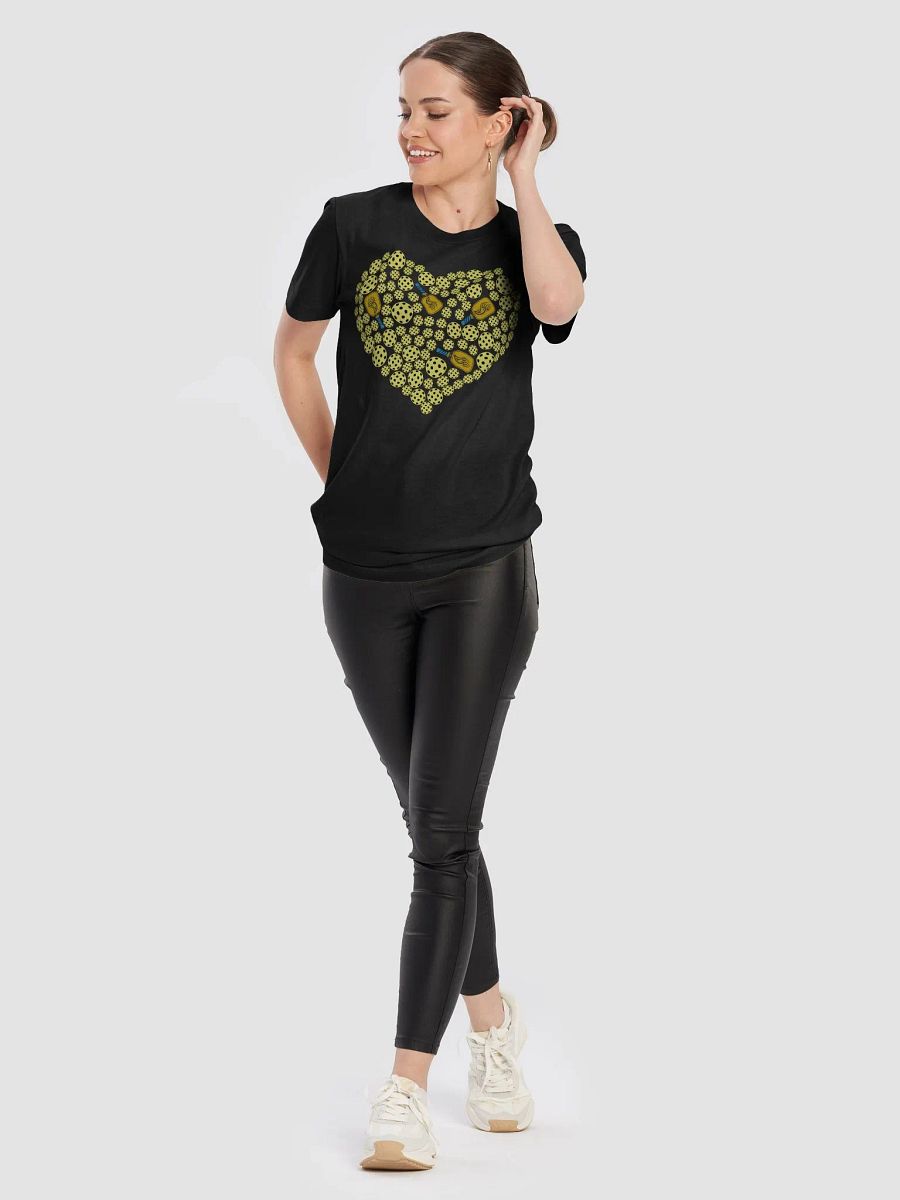 Pure Heart Pickleball Illusion Super Soft T-Shirt product image (6)