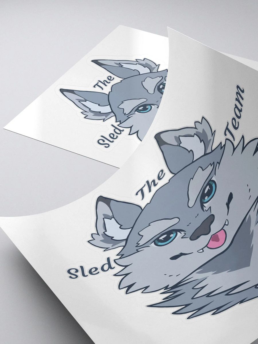 The Sled Team Sticker product image (4)