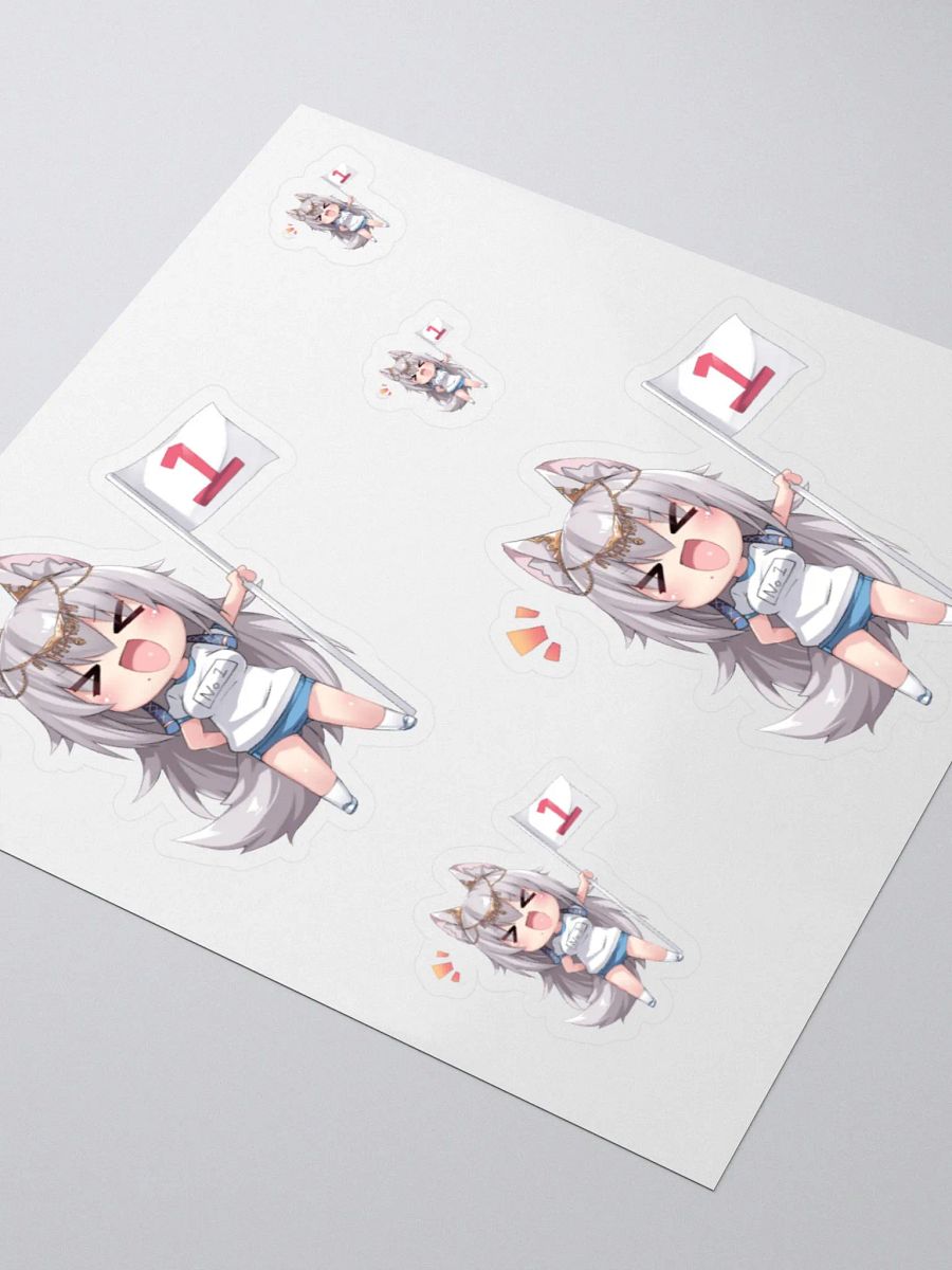 Number 1 Paws Chibi Sticker Set product image (3)