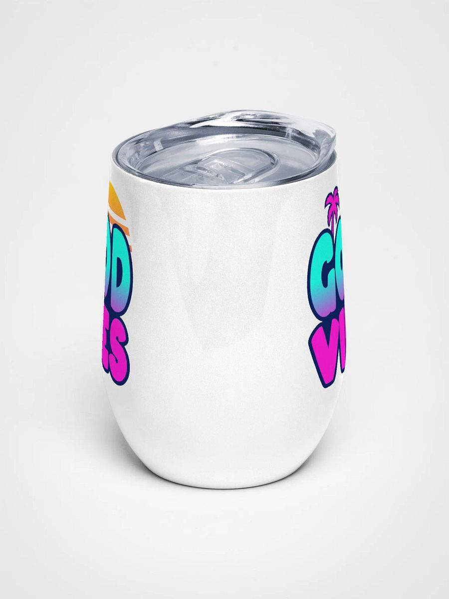 GOOD VIBES WINE TUMBLER product image (5)