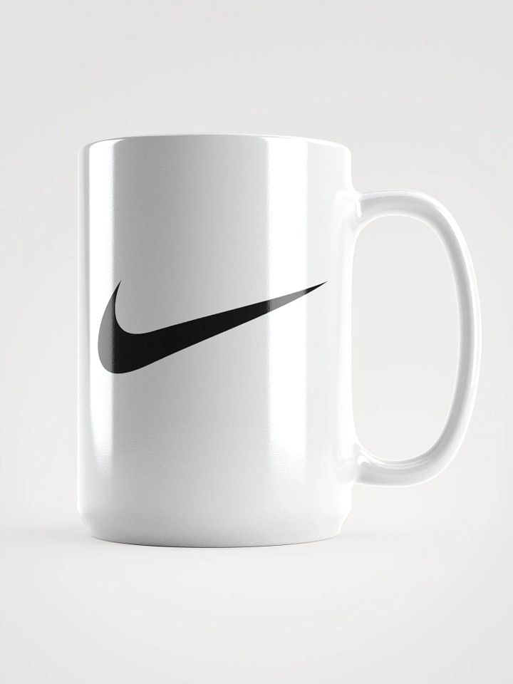 Swoosh Symbol White Glossy Mug product image (1)