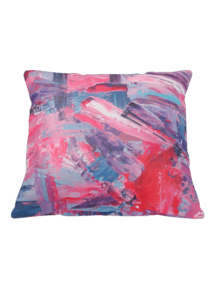 "Prickle-Me-Pink" Square Pillow product image (1)