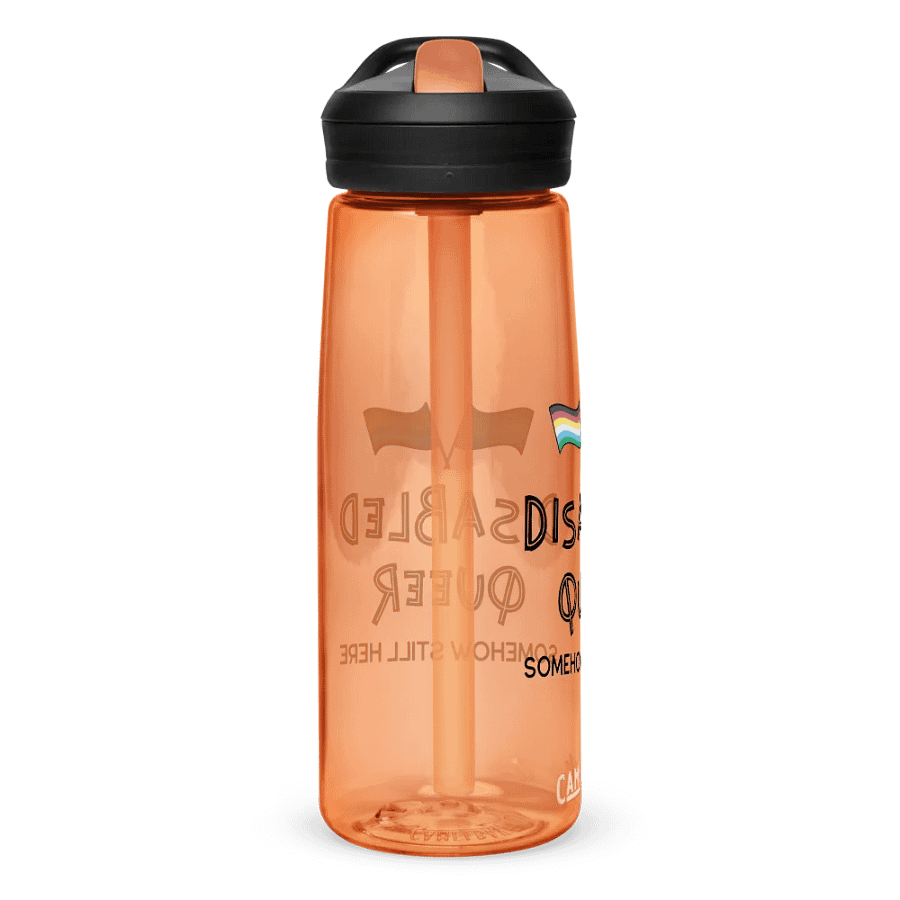 Disabled Queer Still Here Camelbak bottle product image (14)